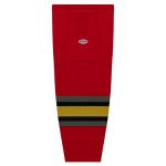 HS2100 Lightweight Pro Hockey Socks - 2021 Vegas Reverse Retro Red - Front