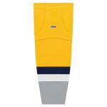 HS2100 Lightweight Pro Hockey Socks - 2021 Nashville Reverse Retro Tuscan Gold - Front