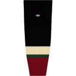 HS2100 Lightweight Pro Hockey Socks - 2018 Arizona Kachina Black - Front