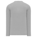S1900 Soccer Long Sleeve Shirt - Heather Grey - Back