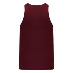 T101 Track Jersey - Maroon - Back