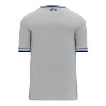V1333 Volleyball Jersey - Grey/Navy/White - Back