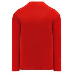 V1900 Volleyball Long Sleeve Shirt - Red - Back