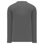V1900 Volleyball Long Sleeve Shirt - Heather Charcoal - Back