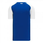 A1375 Apparel Short Sleeve Shirt - Royal/White - Back