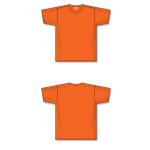 Athletic Knit A1800-064 Apparel Short Sleeve Shirt - Orange - Full