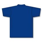 Athletic Knit A1810-002 Apparel Polo Shirt - Royal - Rear