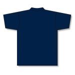 Athletic Knit A1810-004 Apparel Polo Shirt - Navy - Rear