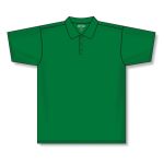 Athletic Knit A1810-007 Apparel Polo Shirt - Kelly - Front
