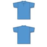 Athletic Knit A1810-018 Apparel Polo Shirt - Sky - Full