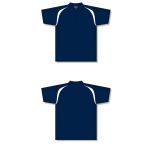 Athletic Knit A1820-216 Apparel Polo Shirt - Navy/White - Full