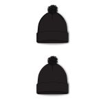Athletic Knit A1830-001 Hockey Toque - Black - Full