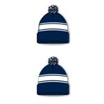Athletic Knit A1830-216 Hockey Toque - Navy And White - Full