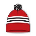 Athletic Knit A1830-304 Hockey Toque - Chicago Red - Rear