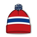 Athletic Knit A1830-308 Hockey Toque - Montreal Red - Front