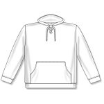 Athletic Knit A1834-000 Apparel Sweatshirt - White - Front