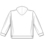 Athletic Knit A1835-000 Apparel Sweatshirt - White - Rear