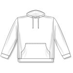 Athletic Knit A1835-000 Apparel Sweatshirt - White - Front