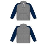 Athletic Knit A1840-931 Apparel Sweatshirt - Heather Charcoal/Navy - Full