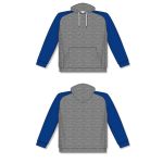 Athletic Knit A1840-932 Apparel Sweatshirt - Heather Charcoal/Royal - Full