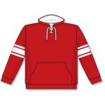 Athletic Knit A1845-208 Apparel Sweatshirt - Red/White - Front