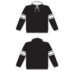 Athletic Knit A1845-221 Apparel Sweatshirt - Black/White - Full