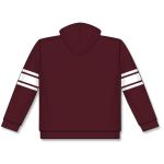 Athletic Knit A1845-233 Apparel Sweatshirt - Maroon/White - Rear