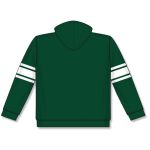 Athletic Knit A1845-260 Apparel Sweatshirt - Dark Green/White - Rear