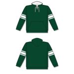 Athletic Knit A1845-260 Apparel Sweatshirt - Dark Green/White - Full