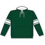 Athletic Knit A1845-260 Apparel Sweatshirt - Dark Green/White - Front