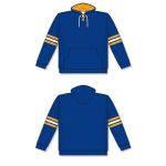 Athletic Knit A1845-447 Apparel Sweatshirt - Royal/Gold/White - Full