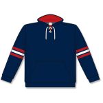Athletic Knit A1845-764 Apparel Sweatshirt - Navy/Red/White - Front