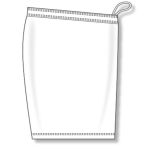 Athletic Knit AS1300-000 Apparel Shorts - White - Right