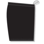 Athletic Knit AS1300-001 Apparel Shorts - Black - Right