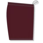 Athletic Knit AS1300-009 Apparel Shorts - Maroon - Right