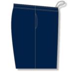 Athletic Knit AS1700-004 Apparel Shorts - Navy - Right