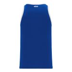 Athletic Knit B1325-206 League Basketball Jersey - Royal/White - Rear
