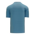 Athletic Knit A1800-018 Apparel Short Sleeve Shirt - Sky - Rear