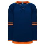 Athletic Knit H550B-EDM887B Pro Hockey Jersey - 2019 Edmonton 3rd Navy - Primary