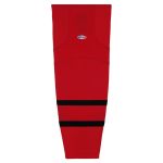 Athletic Knit HS2100-607 Lightweight Pro Hockey Socks - 2021 Ottawa Reverse Retro Red - Primary