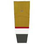 Athletic Knit HS2100-625 Lightweight Pro Hockey Socks - 2021 Vegas 3rd Knights Gold - Primary