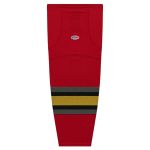 Athletic Knit HS2100-763 Lightweight Pro Hockey Socks - 2021 Vegas Reverse Retro Red - Primary