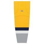 Athletic Knit HS2100-818 Lightweight Pro Hockey Socks - 2021 Nashville Reverse Retro Tuscan Gold - Primary