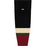 Athletic Knit HS2100-825 Lightweight Pro Hockey Socks - 2018 Arizona Kachina Black - Primary