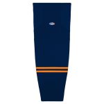 Athletic Knit HS2100-887 Lightweight Pro Hockey Socks - 2019 Edmonton 3rd Navy - Primary
