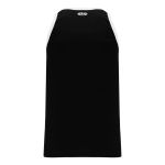 Athletic Knit B1325-221 League Basketball Jersey - Black/White - Rear