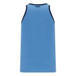 Athletic Knit B1325-232 League Basketball Jersey - Sky/Navy - Rear