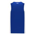 Athletic Knit B2115-206 Pro Basketball Jersey - Royal/White - Rear
