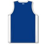 Athletic Knit B2115-206 Pro Basketball Jersey - Royal/White - Rear