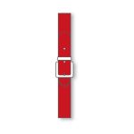 Athletic Knit BA101-005 Baseball Belt - Red - Rear